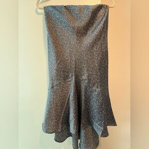 Abercrombie & Fitch Satin midi slip skirt sz XXS